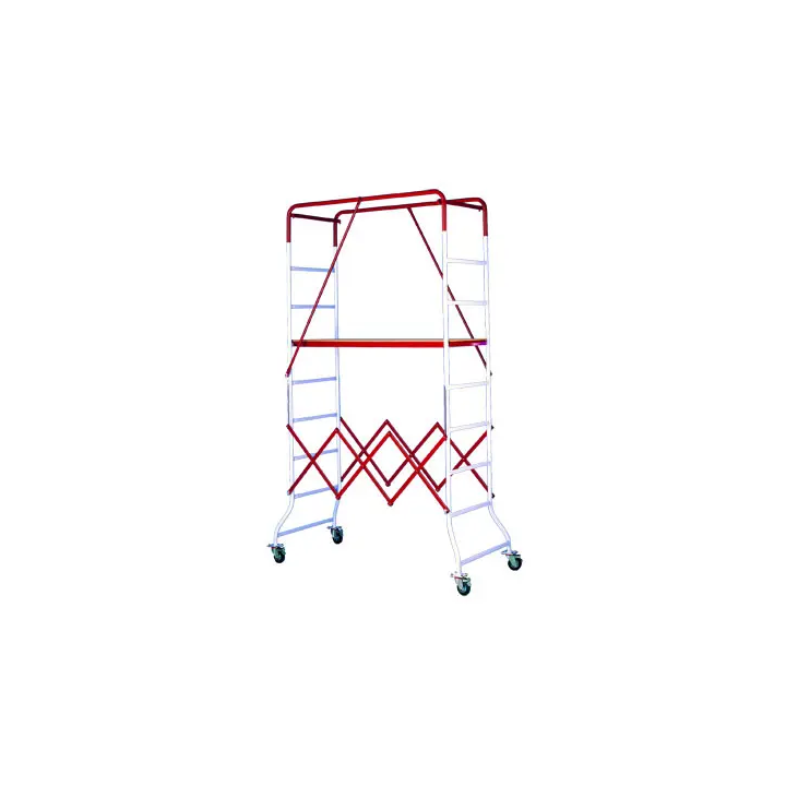 TRABATTELLO ACCIAIO 1,87X0,80 mt. H. 2,80 ALADIN + PROLUNGA 'SVELT' web
