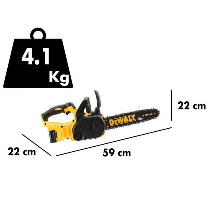 ELETTROSEGA BATTERIA DCM565P1-QW C-LAMA CM. 30 'DEWALT'