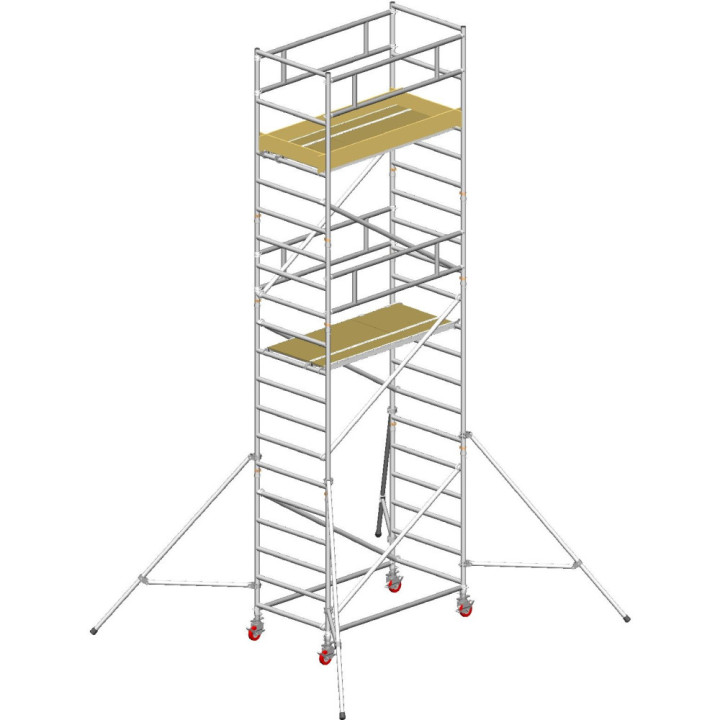 TRABATTELLO ALLUMINIO JOLLY 627 200X105 composto moduli 'A+B+C+D+S' web