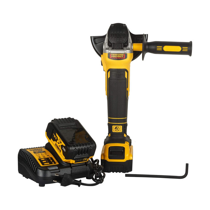 SMERIGLIATRICE BATTERIA 18V DCG405P2-QW 'DEWALT'