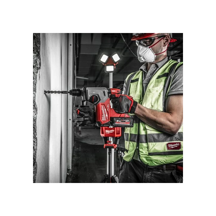 TASSELLATORE BATTERIA 18V 5,5Ah SDS PLUS M18 FHX-552X 2.5J 'MILWAUKEE'