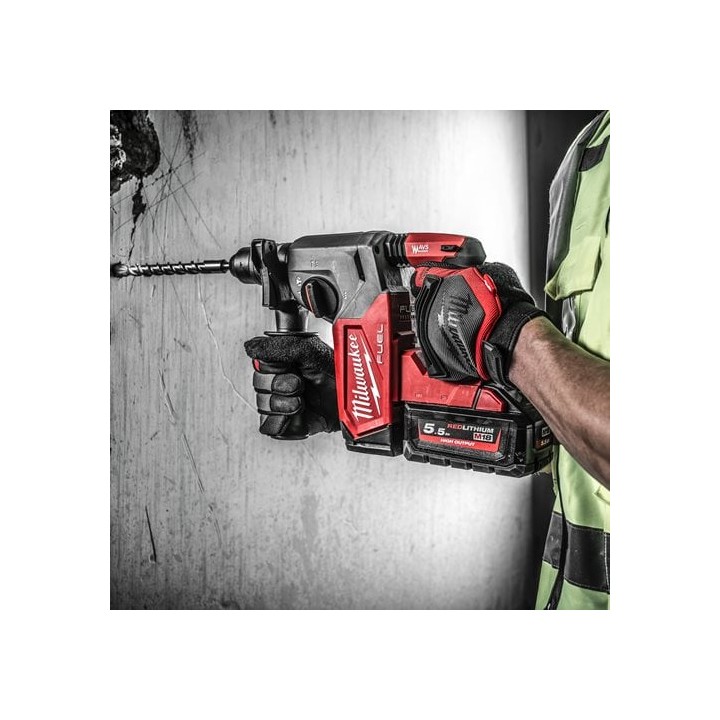 TASSELLATORE BATTERIA 18V 5,5Ah SDS PLUS M18 FHX-552X 2.5J 'MILWAUKEE'