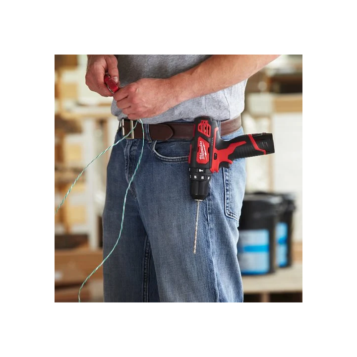 TRAPANO BATTERIA AVVITATORE PERCUSSIONE M12 BPD-202C 'MILWAUKEE'