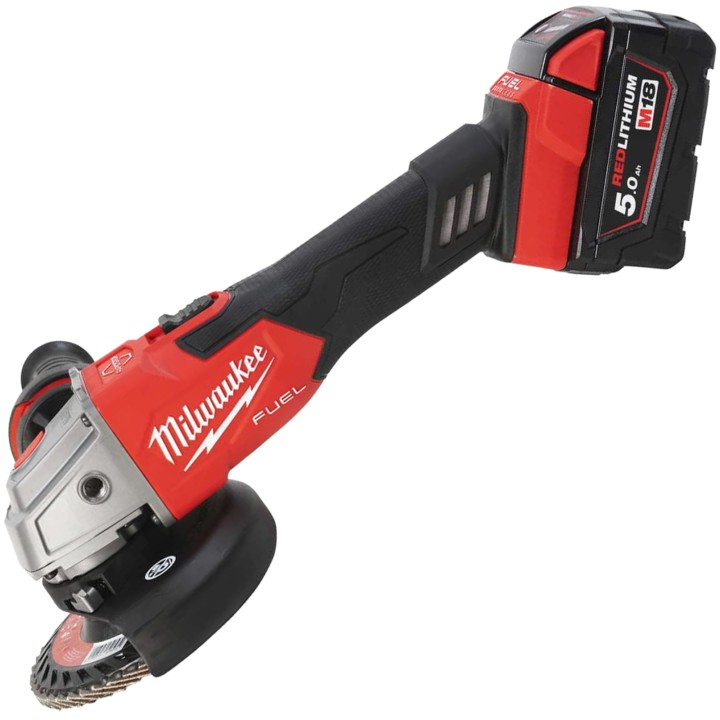 SMERIGLIATRICE BATTERIA 18V M18 FSAG125XB-502X 'MILWAUKEE'