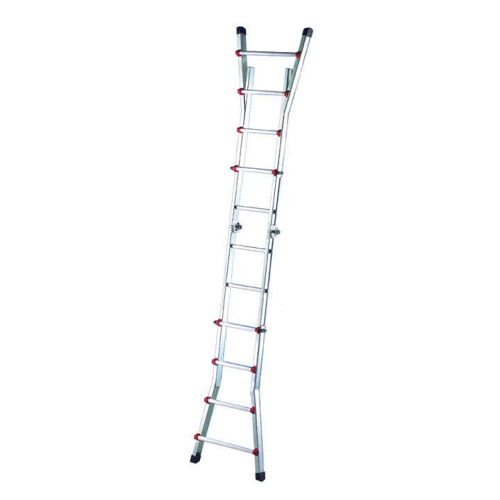 Scala Alluminio Scalissima 4-6+4-6 | Busolin Edilizia