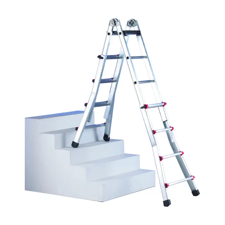 Scala Alluminio Scalissima 4-6+4-6 | Busolin Edilizia