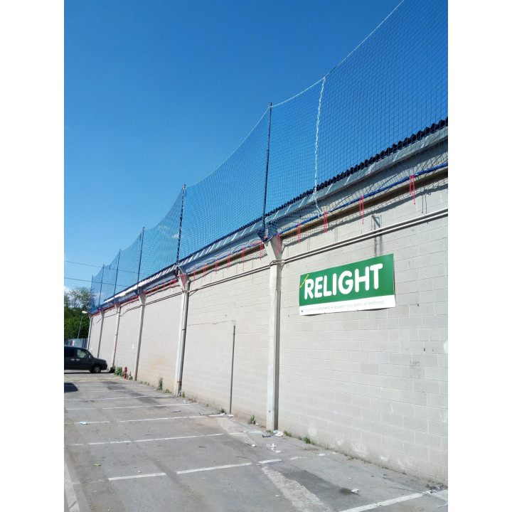 RETE SICUREZZA 'U' MISURA ML. 2X10 MAGLIA CM. 10X10 DIAM. 6