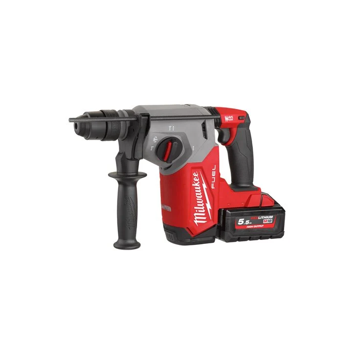 TASSELLATORE BATTERIA 18V 5,5Ah SDS PLUS M18 FHX-552X 2.5J 'MILWAUKEE'