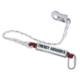 CORDINO DI POSIZIONAMENTO ML. 2.0 C-DISSIPATORE+MOSCHETTONE 'AK112S'