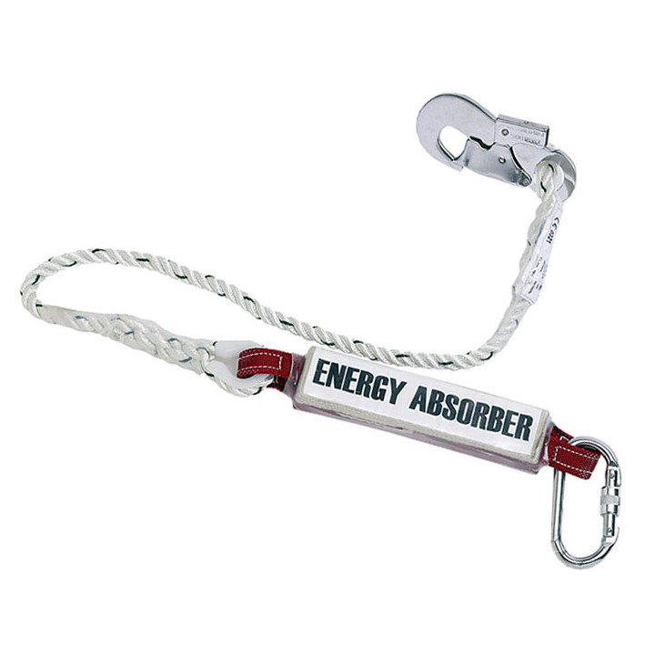 CORDINO DI POSIZIONAMENTO ML. 2.0 C-DISSIPATORE+MOSCHETTONE 'AK112S'