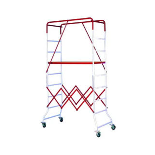 TRABATTELLO ACCIAIO 1,87X0,80 mt. H. 2,80 ALADIN + PROLUNGA 'SVELT' web