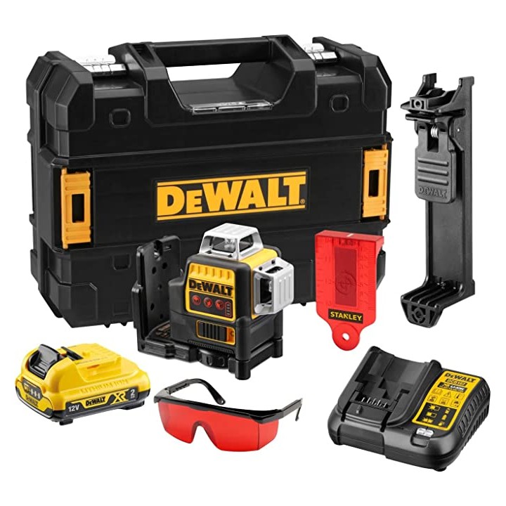 LIVELLA LASER 'DEWALT' RED 10.8V DCE089D1R-QW