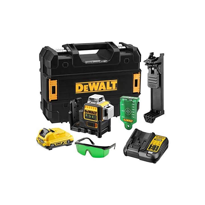 LIVELLA LASER 'DEWALT' GREEN 10.8V DCE089D1G-QW