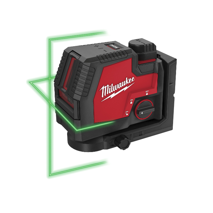 LIVELLA LASER 'MILWAUKEE' LASER VERDE L4CLL-301