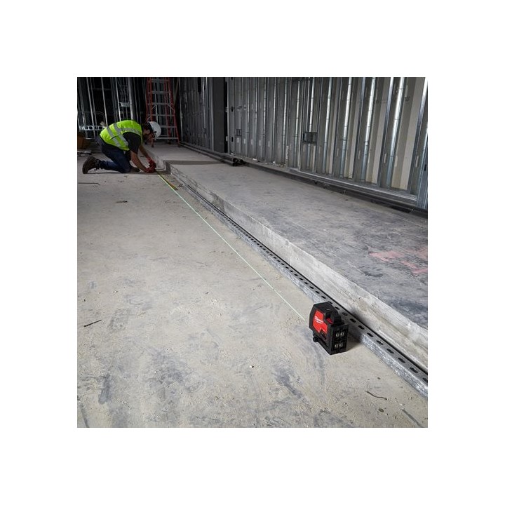 LIVELLA LASER 'MILWAUKEE' LASER VERDE L4CLL-301