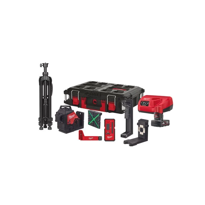 LIVELLA LASER VERDE 'MILWAUKEE' M12 3PL-0C