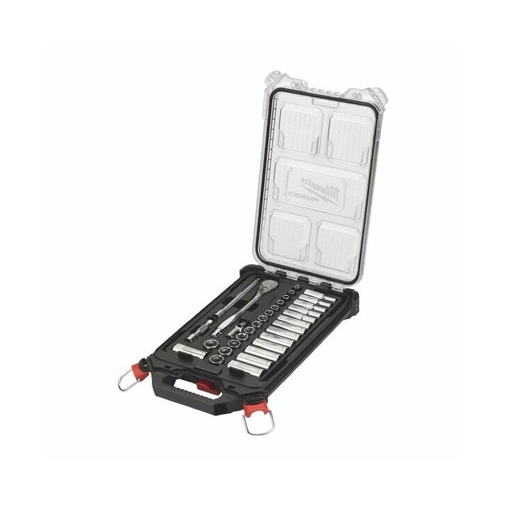 CASSETTA SET PZ. 32 BUSSOLE 3-8' 4932478813 'MILWAUKEE'