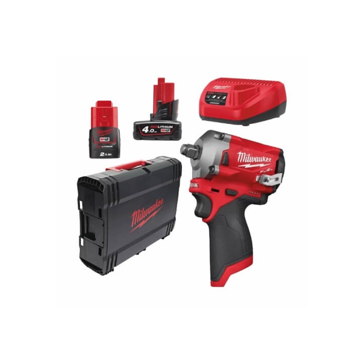 AVVITATORE A IMPULSI 12V 1-2' M12 FIWF12-422X 'MILWAUKEE'