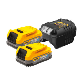 BATTERIA 18V IN KIT DCB1102E2-QW 2batterie Powersta 2Ah+carica 'DEWALT'