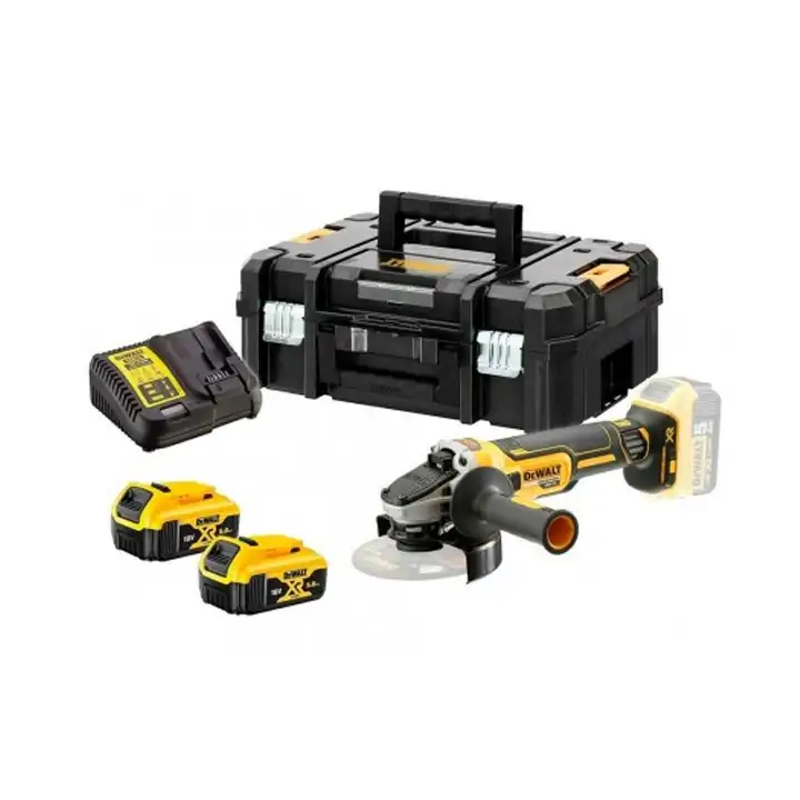 SMERIGLIATRICE BATTERIA 18V DCG405P2-QW 'DEWALT'