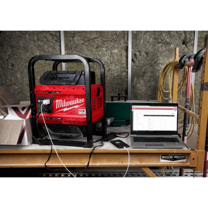 GENERATORE ELETTRICO 2XBATTERIA MXF PS-602 MX FUEL 'MILWAUKEE'