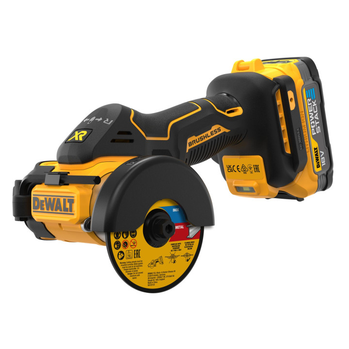 SMERIGLIATRICE BATTERIA 18V DCS438E2T-QW 'DEWALT'
