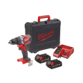 TRAPANO BATTERIA AVV. PERCUSSIONE M18 CBLPD-202C 'MILWAUKEE'