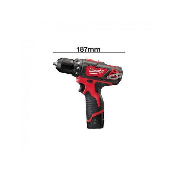 TRAPANO BATTERIA AVVITATORE M12 BDD-153C 'MILWAUKEE'