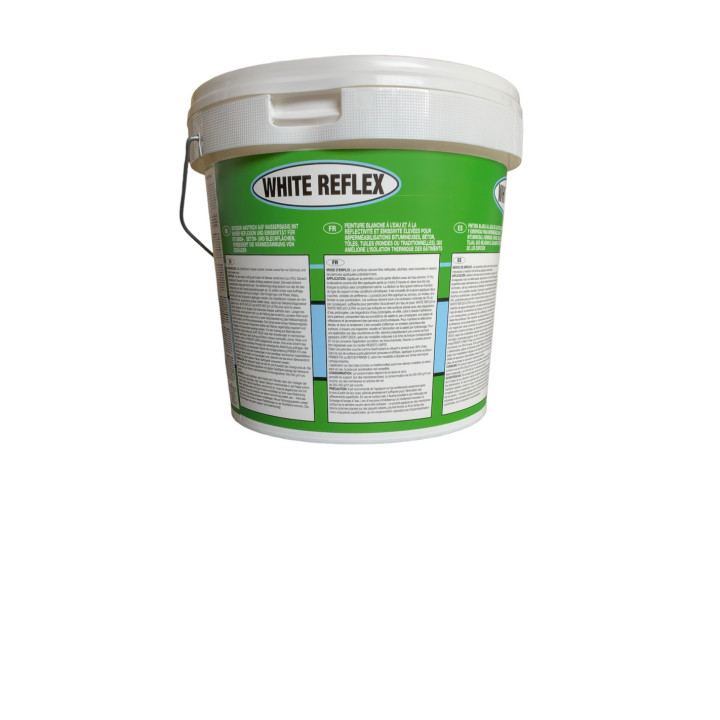 PITTURA BIANCA PROTETTIVA P-GUAINA WHITE REFLEX 'INDEX'