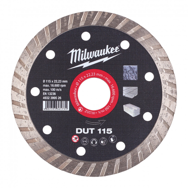 DISCO DIAMANTATO MM. 115-230 ULTRA SOTTILE 'SORMA'