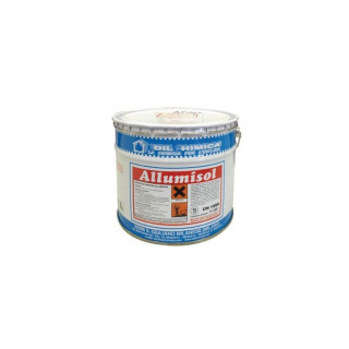VERNICE ALLUMISOL 12-14 alta copertura KG. 4.5 'EDILCHIMICA'