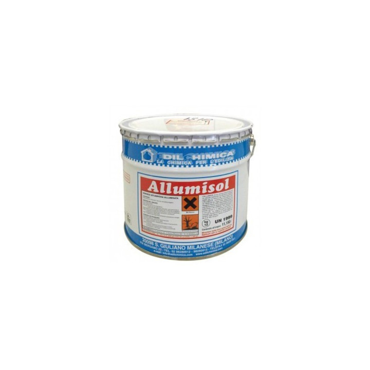 VERNICE ALLUMISOL 12-14 alta copertura KG. 4.5 'EDILCHIMICA'