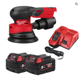 LEVIGATRICE LEGNO ORBITALE 18V M18 FROS125-502X 'MILWAUKEE'