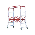 TRABATTELLO ACCIAIO 1,87X0,80 mt. H. 2,80 ALADIN + PROLUNGA 'SVELT' web