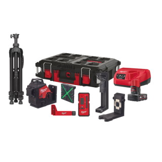 LIVELLA LASER KIT VERDE 'MILWAUKEE' M12 3PLKIT-401P