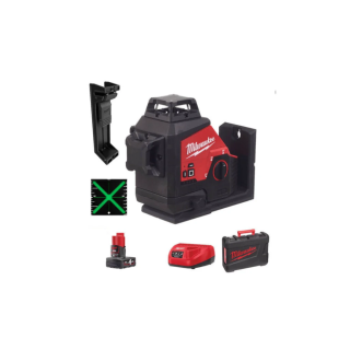 LIVELLA LASER VERDE 'MILWAUKEE' M12 3PL-401C
