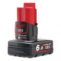 BATTERIA ENERGY KIT M12 NRG-602 2 batterie 6Ah+ carica 'MILWAUKEE'