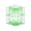 LIVELLA LASER 'METRICA' 3D GREEN ACTION