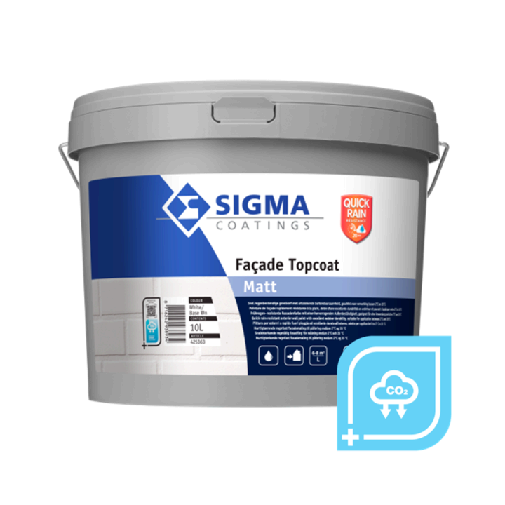 PITTURA FACADE TOPCOAT MATT BIANCO LT. 10 'SIGMA'