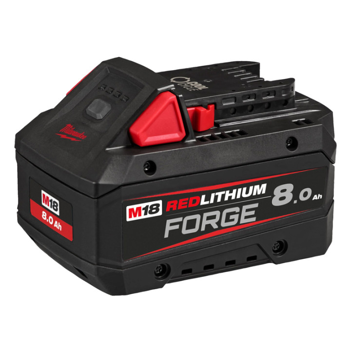 BATTERIA ENERGY KIT M18 FORGENRG-802 2 batterie 8Ah+ carica 'MILWAUKEE'