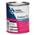 SMATO A SOLVENTE CONTOUR PU MATT-SATIN BIANCO LT. 1 'SIGMA'