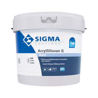 PITTURA ACRYLSILOXAN Q BIANCO LT. 14 'SIGMA'