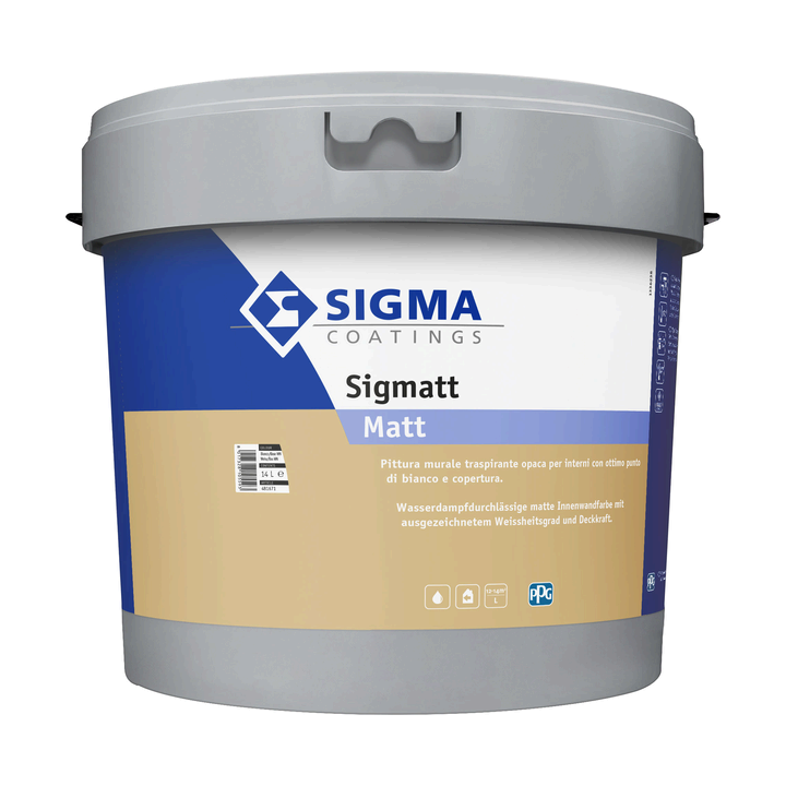 PITTURA SIGMATT BIANCO LT. 14 'SIGMA'