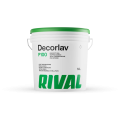 PITTURA SUPER-LAVABILE DECORLAV P-INTERNI LT. 14.00 BIANCO BASE 'RIVAL'