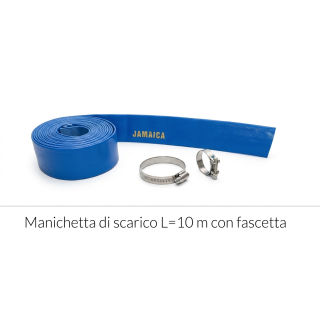 MANICHETTA DI SCARICO 10 mt 7216353 'IMER'