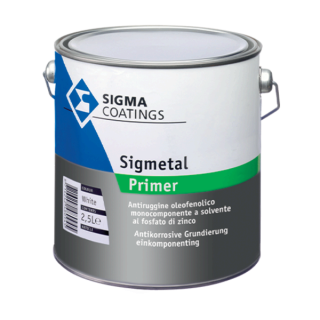 FONDO A SOLVENTE SIGMETAL PRIMER GRIGIO LT. 0,75 'SIGMA'
