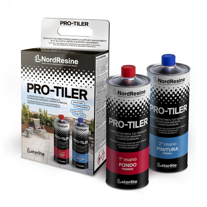 PRO-TILER protettivo solvente p-terrazze