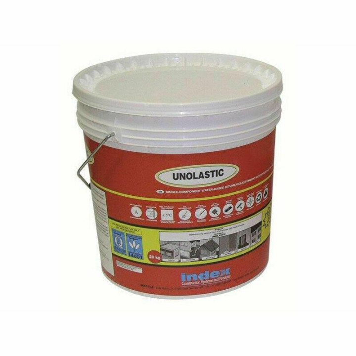 BITUVER ELAVER ROOF GRIGIO-NERO KG. 5 peso netto guaina liquida