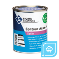 SMATO CONTOUR AQUA-PU SATIN-MATT BIANCO LT. 1 'SIGMA'