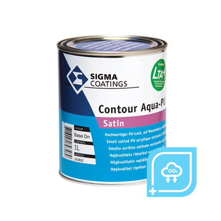 SMATO CONTOUR AQUA-PU SATIN-MATT BIANCO LT. 1 'SIGMA'